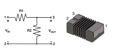 Location Circuit - Vishay / Techno CDMM AEC-Q200 SMD Thick Film Chip Dividers